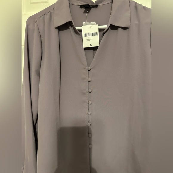 Lavender Blouse Forever 21 - Picture 5 of 6